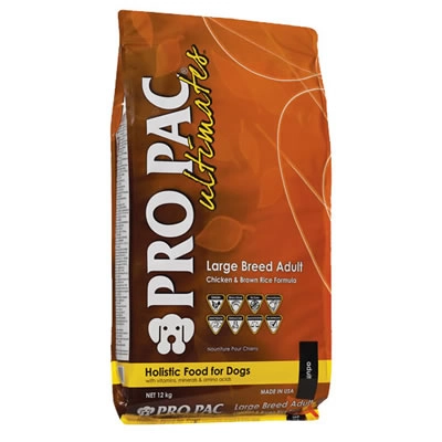 PRO PAC ultimates - Large Breed Adult Chicken Meal & Brown Rice Formula 