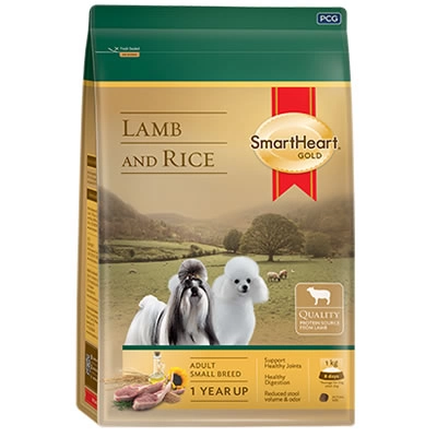 SmartHeart - SmartHeart Gold Lamb and Rice - สุนัขโต พันธุ์เล็ก
