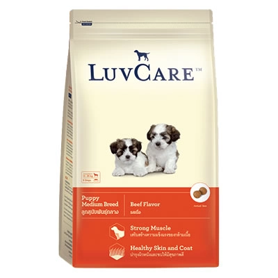 LuvCare - Puppy Medium Breed Beef Flavor