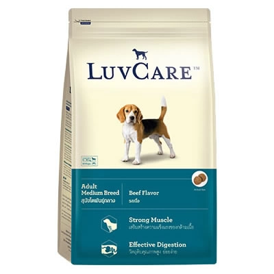 LuvCare - Adult Medium Breed Beef Flavor