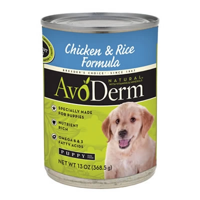 Avoderm - Puppy Chicken & Rice Formula (กระป๋อง)