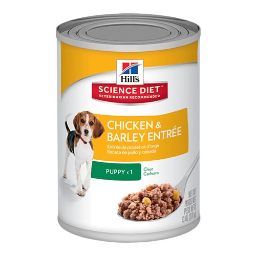Hill's Science Diet - Puppy Chicken & Barley Entree (กระป๋อง)