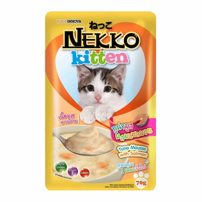 Nekko - คิดเท่น ทูน่ามูสผสมแซลมอน