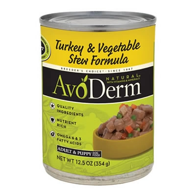 Avoderm - Grain Free Turkey & Vegetable Stew Recipe (กระป๋อง)