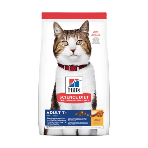 Hill's Science Diet - Adult 7+ Chicken Recipe cat food (แมวแก่)