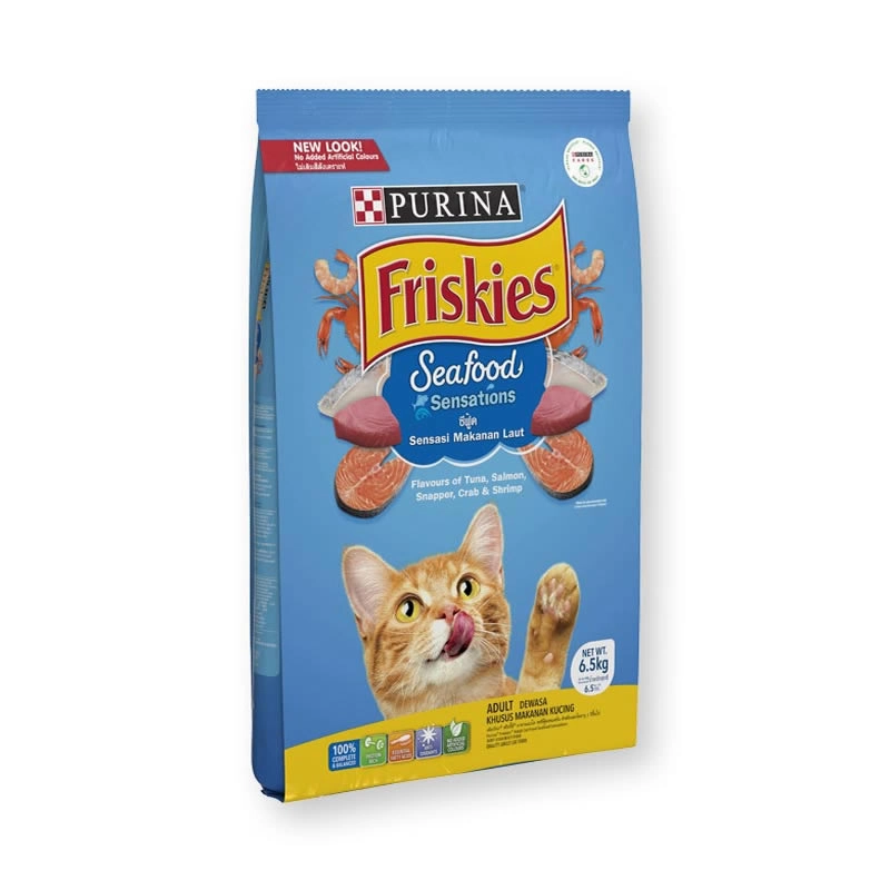 Friskies - Seafood Sensations (น้ำเงิน)