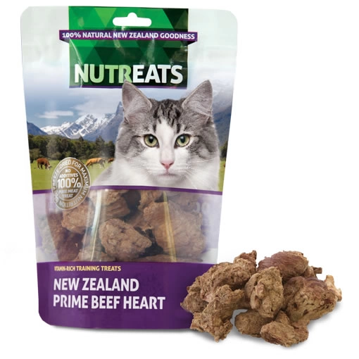 NUTREATS - NEW ZEALAND BEEF HEART FELINE
