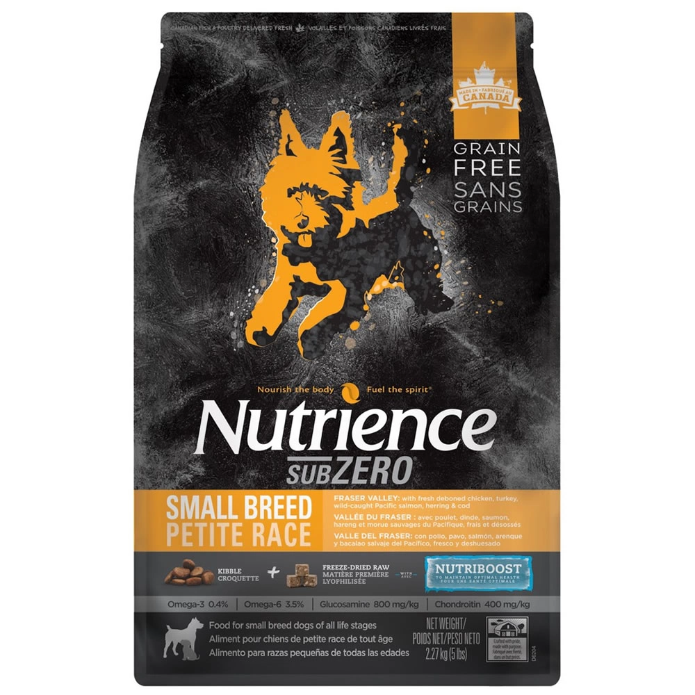 Nutrience - Nutrience SUBZERO - Small Breed Fraser Valley Dog (All Life Stages)