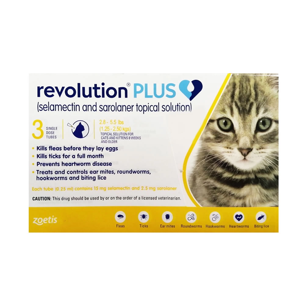 Revolution - Revolution Plus for Cat 1.25-2.5 kg. แถบเหลือง