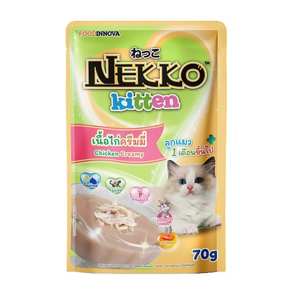 Nekko - คิดเท่น เนื้อไก่ครีมมี่