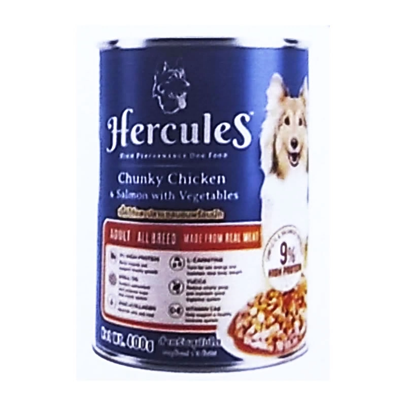 Hercules - Chunky Chicken & Salmon with Vegetables