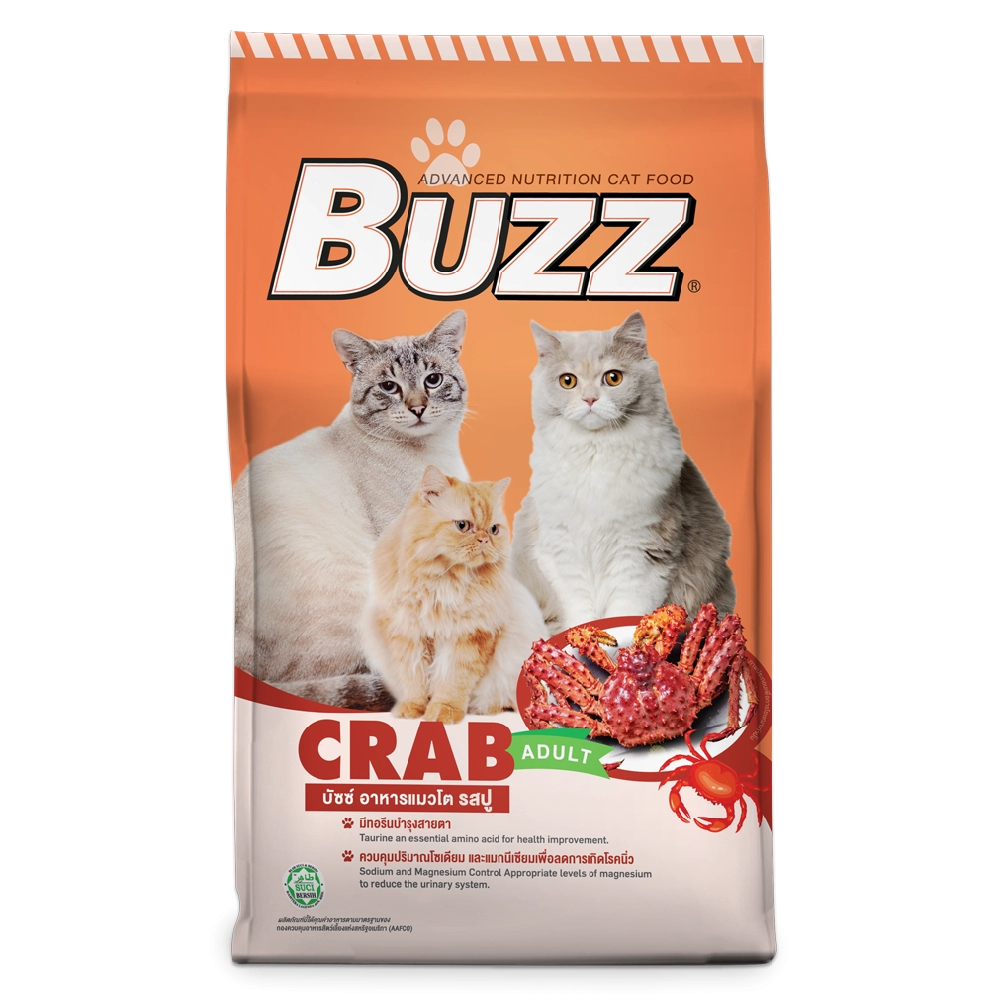 Buzz - Adult Cat - Balance Nutrition - Crab Flavour