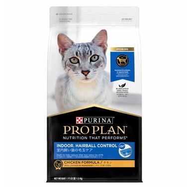 PRO PLAN - Indoor, Hairball Control - Chicken Formula