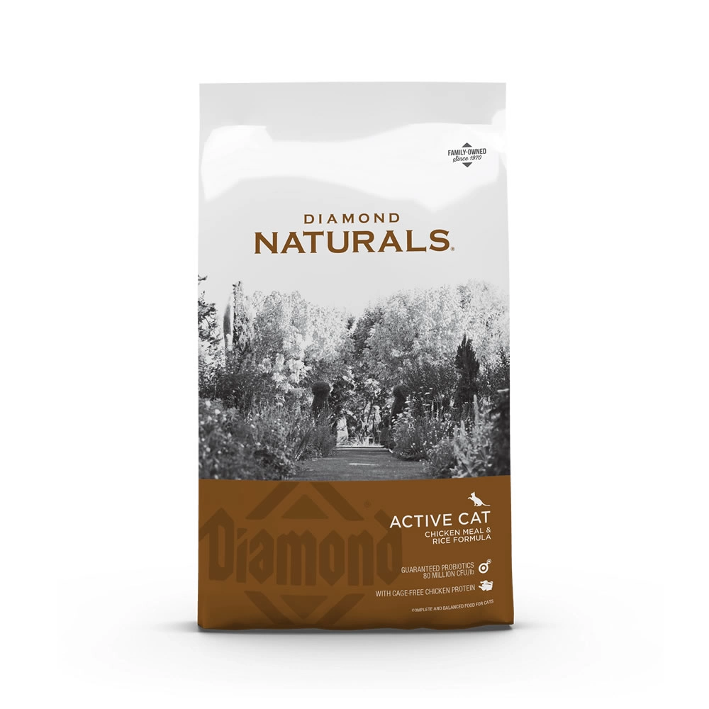 Diamond - Diamond Natural - Active Cat Chicken Meal and Rice Formula