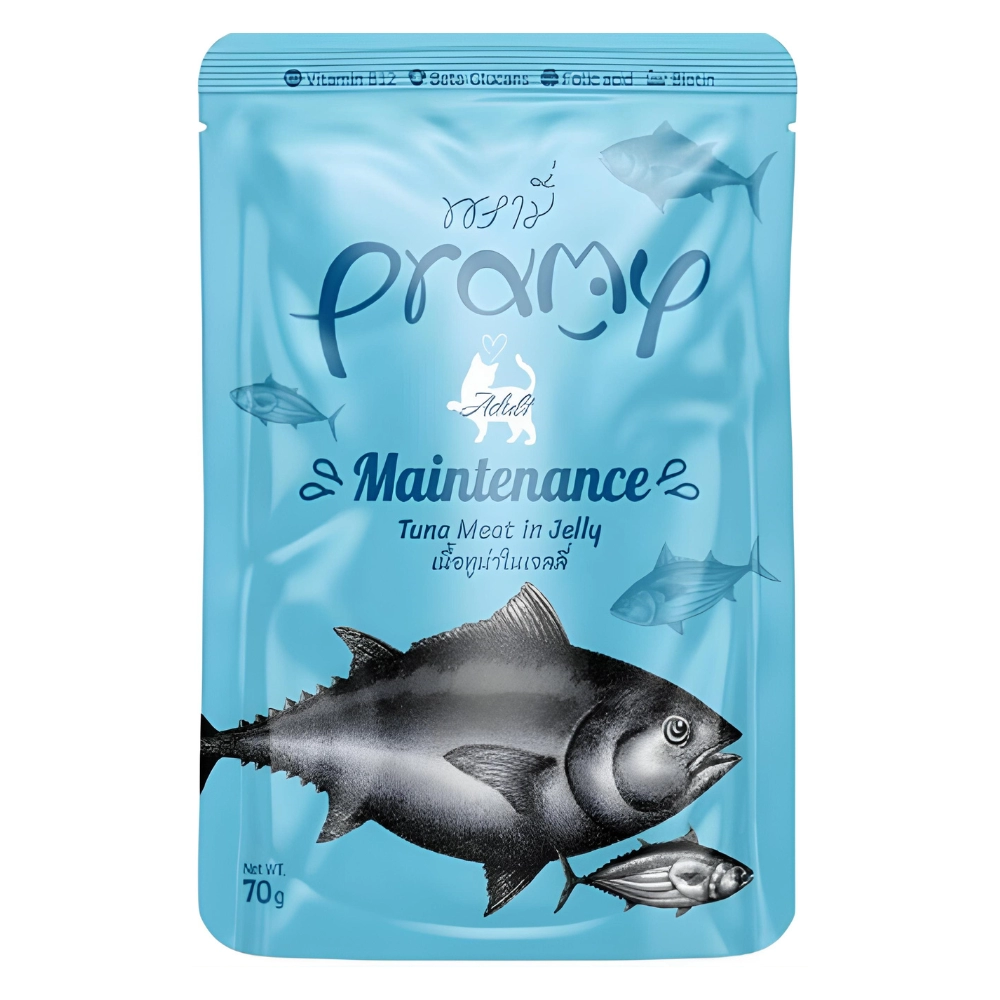 Pramy - Adult - Maintenance Tuna Meat in Jelly (ฟ้าเจลลี่)