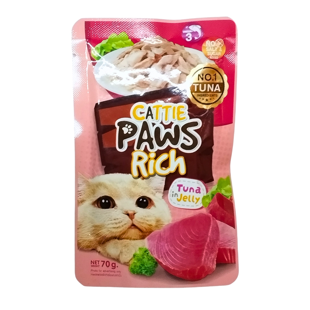 Cattie Paws Rich - ปลาทูน่าในเยลลี่