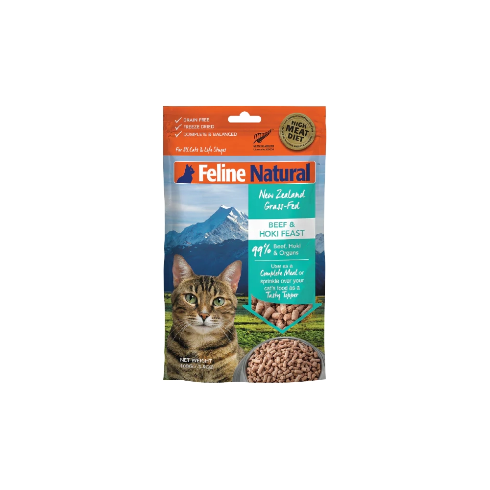 Feline Natural - Freeze-Dried Beef & Hoki Feast