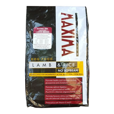 Maxima - Maxima Dog - Lamb & Rice - สำหรับสุนัขพันธ์ุใหญ่