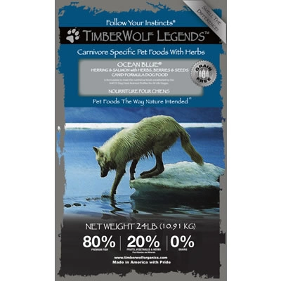 Timberwolf - Timberwolf Legends-Ocean Blue Herring&Salmon with Herbs Berries and Seeds